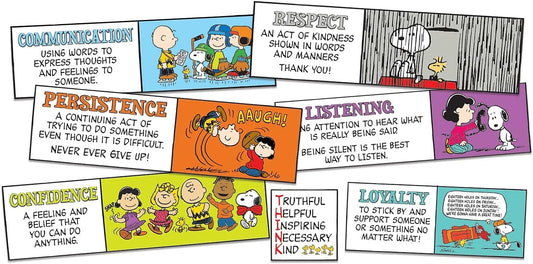 Mini BBS Peanuts Character Building