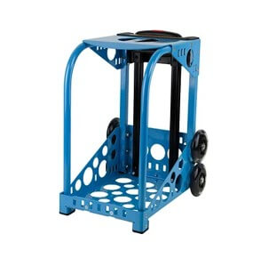 Züca metal frame azul brillante – marco escolar con ruedas