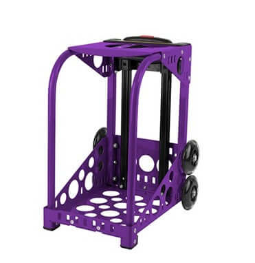 Züca metal frame violeta brillante – ideal para bultos Züca