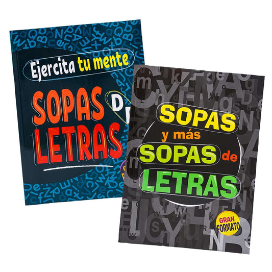 Sopas y más sopas de letras {EACH]