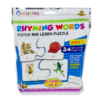 Puzzle Bag Rhyming Words