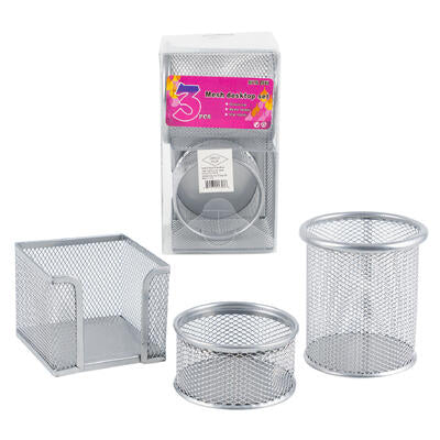 Desk Organizer Silver