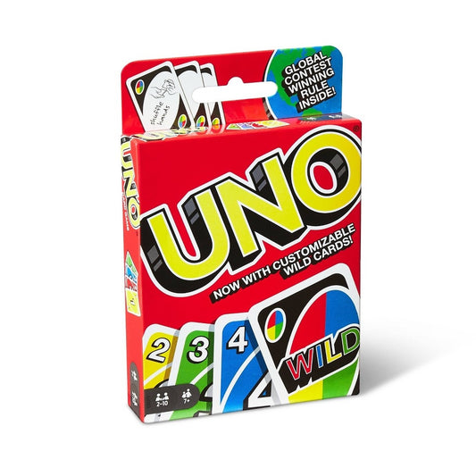 Playing Game Cards UNO