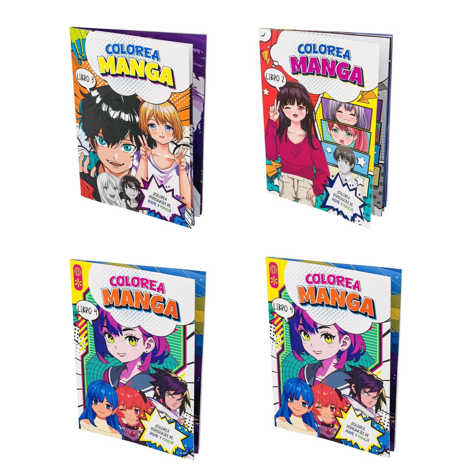 Coloring Book Manga 32p