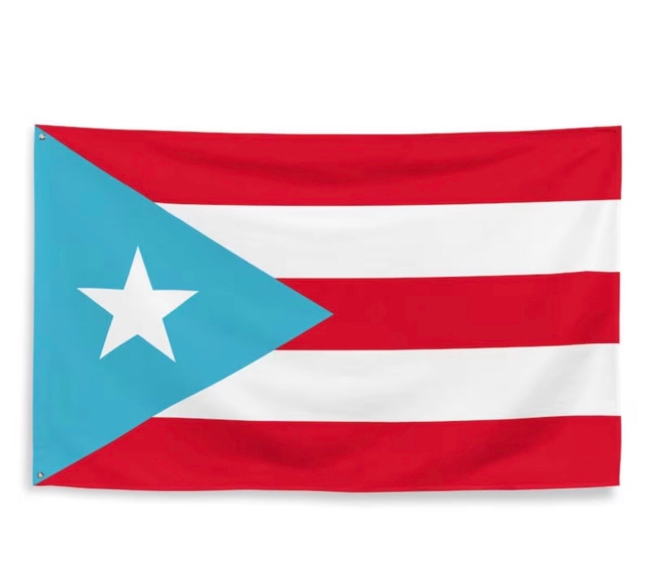 Light Blue Flag 18" x 24" Puerto Rico