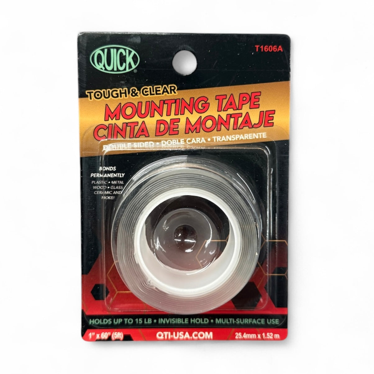 Mounting Tape Clear 1”