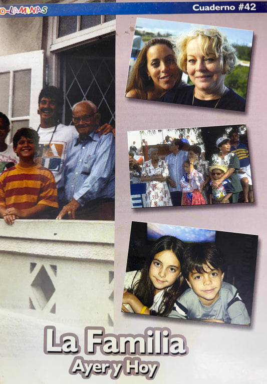 Picture Book La Familia Ayer y Hoy