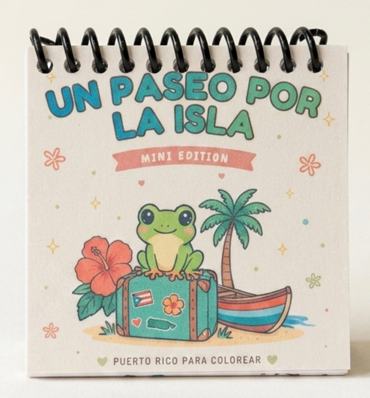 Coloring Book Un Paseo Por la Isla Mini