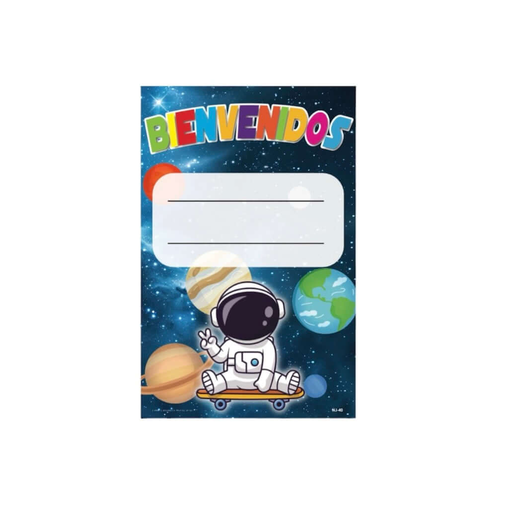 Poster Bienvenidos (Space)