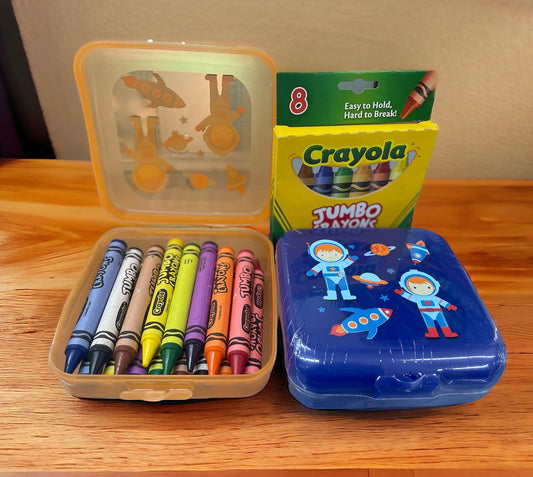 Jumbo Crayons Box Space [EACH]