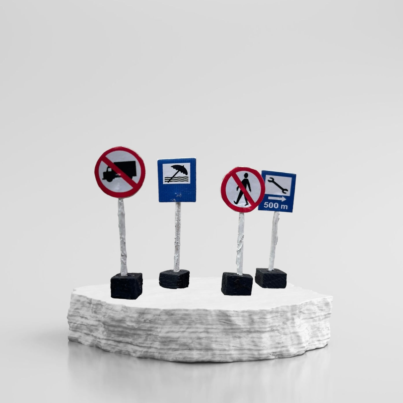 Señales de tránsito Maqueta [pk-4]