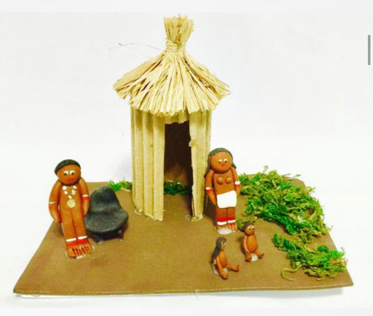 Kit Indios Tainos: Familia Cacique [5 piezas]