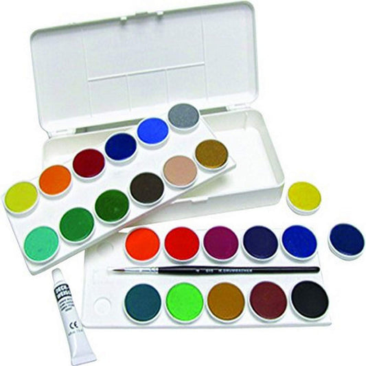 Watercolor Paint [24 Opaque Colors]