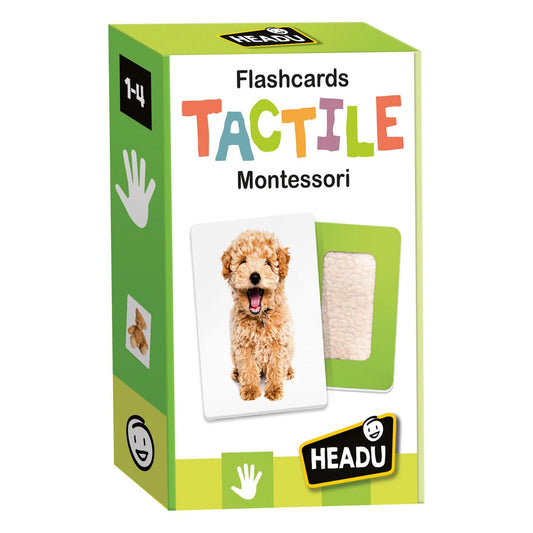 Flash Cards Montessori Tactile