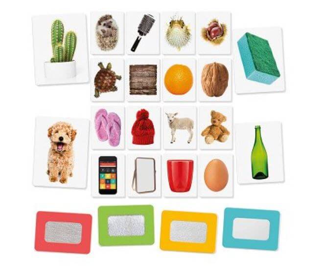 Flash Cards Montessori Tactile