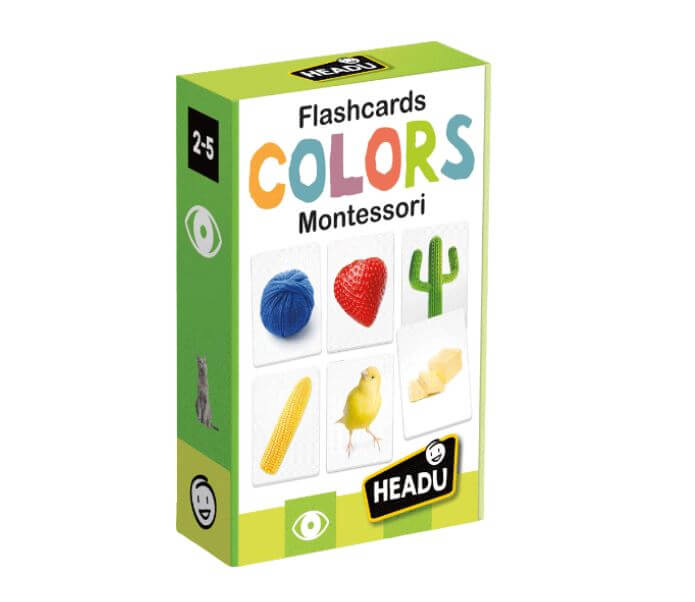 Flash Cards Montessori Colors