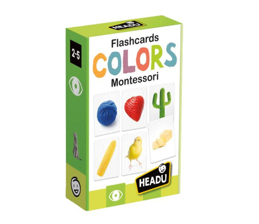 Flash Cards Montessori Colors