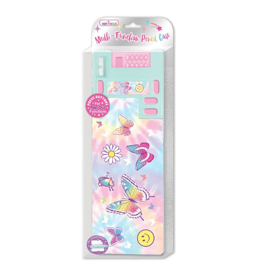 Pencil Case Butterfly Tie Dye