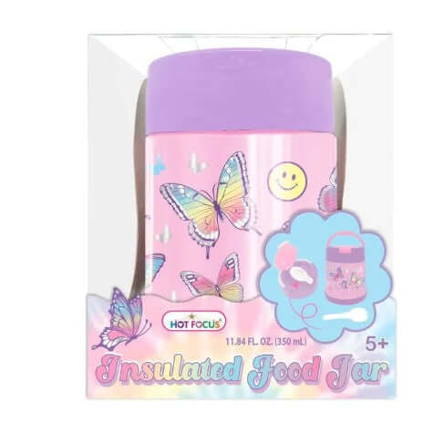 Insulated Food Jar Butterfly
