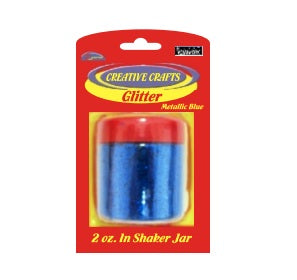 Glitter Shaker Blue 2oz
