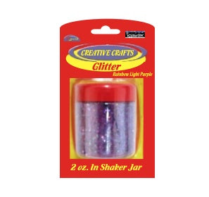 Glitter Shaker Light Purple 2oz