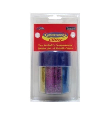 Glitter Shaker 6 Metallic