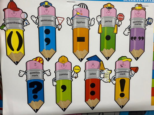 BBS Punctuation Pencils [st]