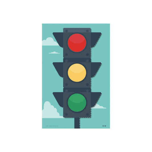 Poster Semáforo 11”x17”