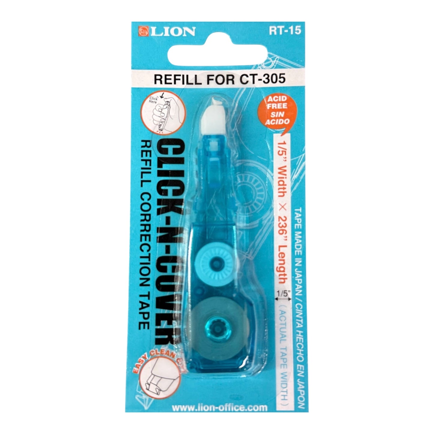 Refill Correction Tape Lion