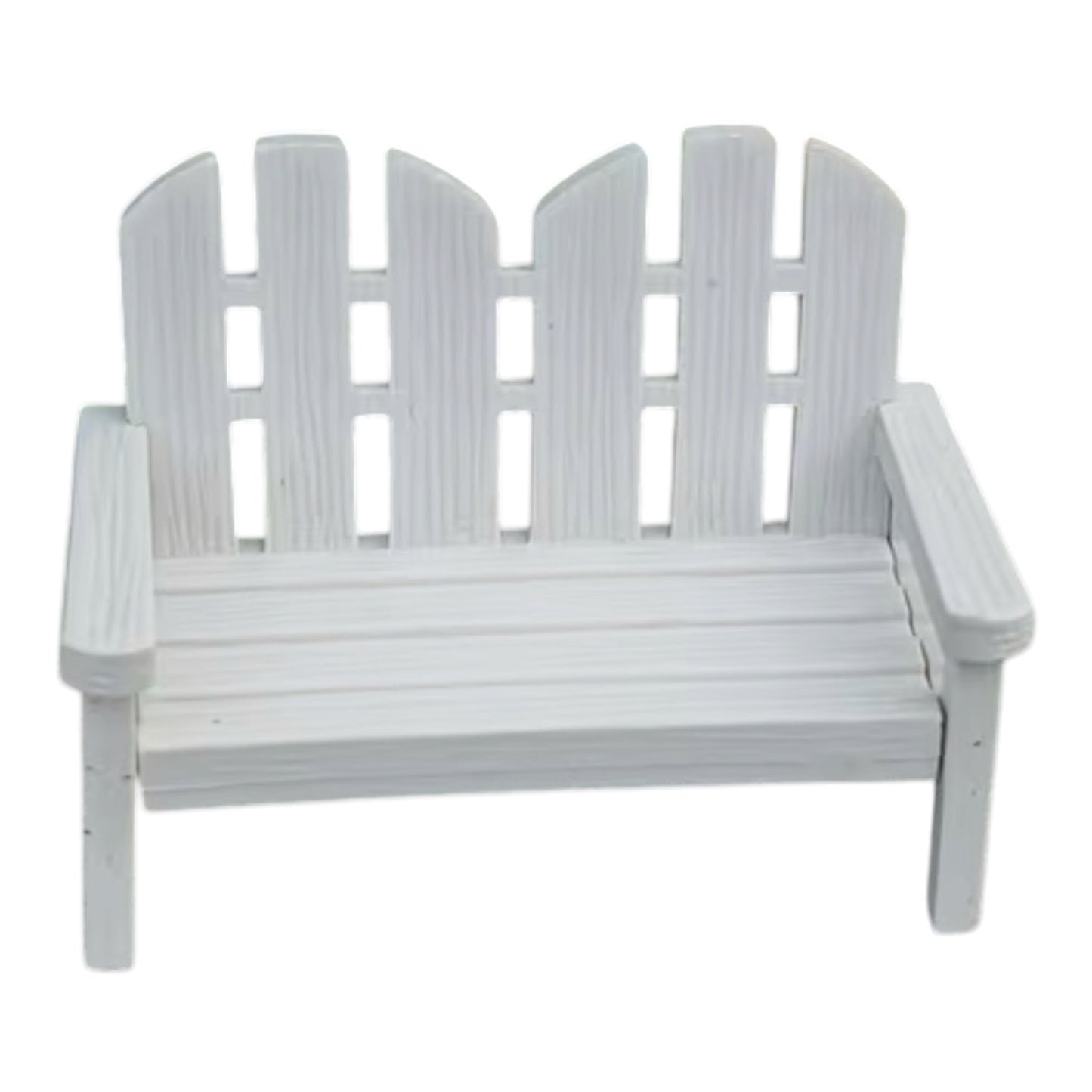 Mini White Bench