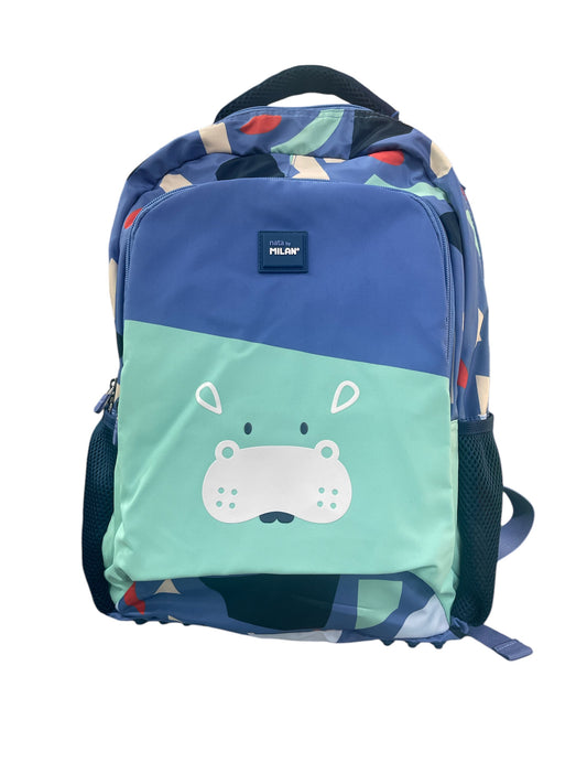 Backpack Large Animals Blue