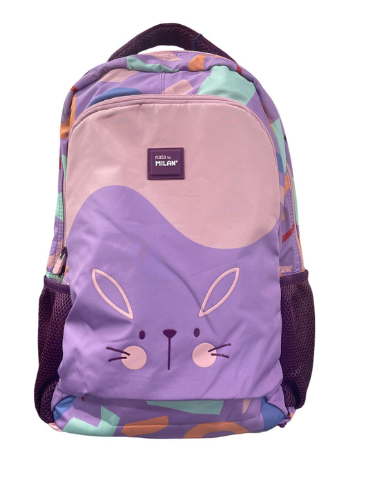 Backpack Large Animals Pink/Purple