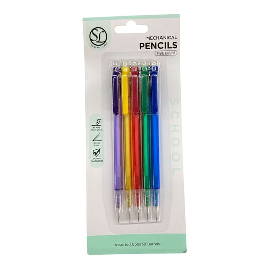 Mech. Pencils 0.7mm [pk-5]