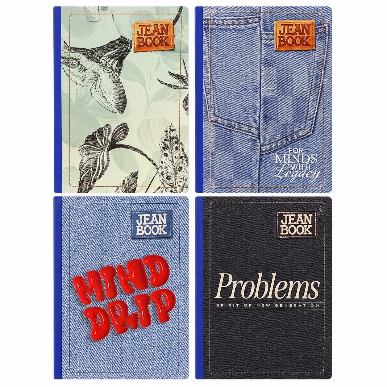 Libreta Regular Jean Book Revolution