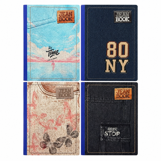 Libreta Regular Jean Book Revolution