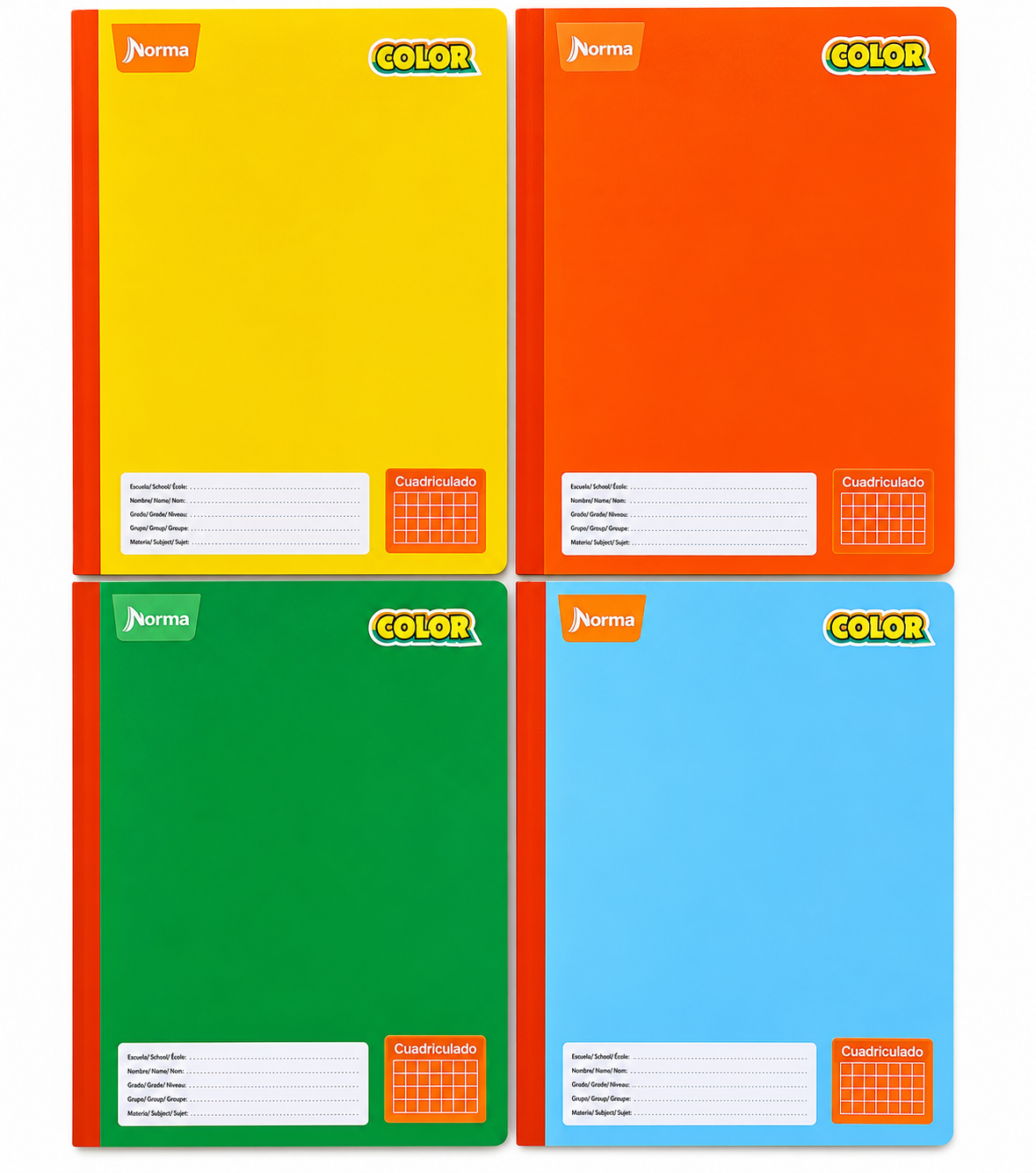 Notebook Color Quad 5mm
