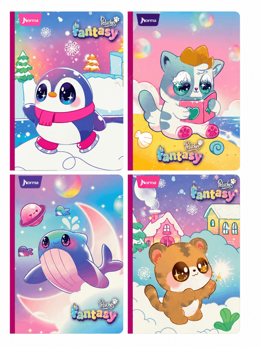Notebook Regular Peluches Fantasy [200pgs]