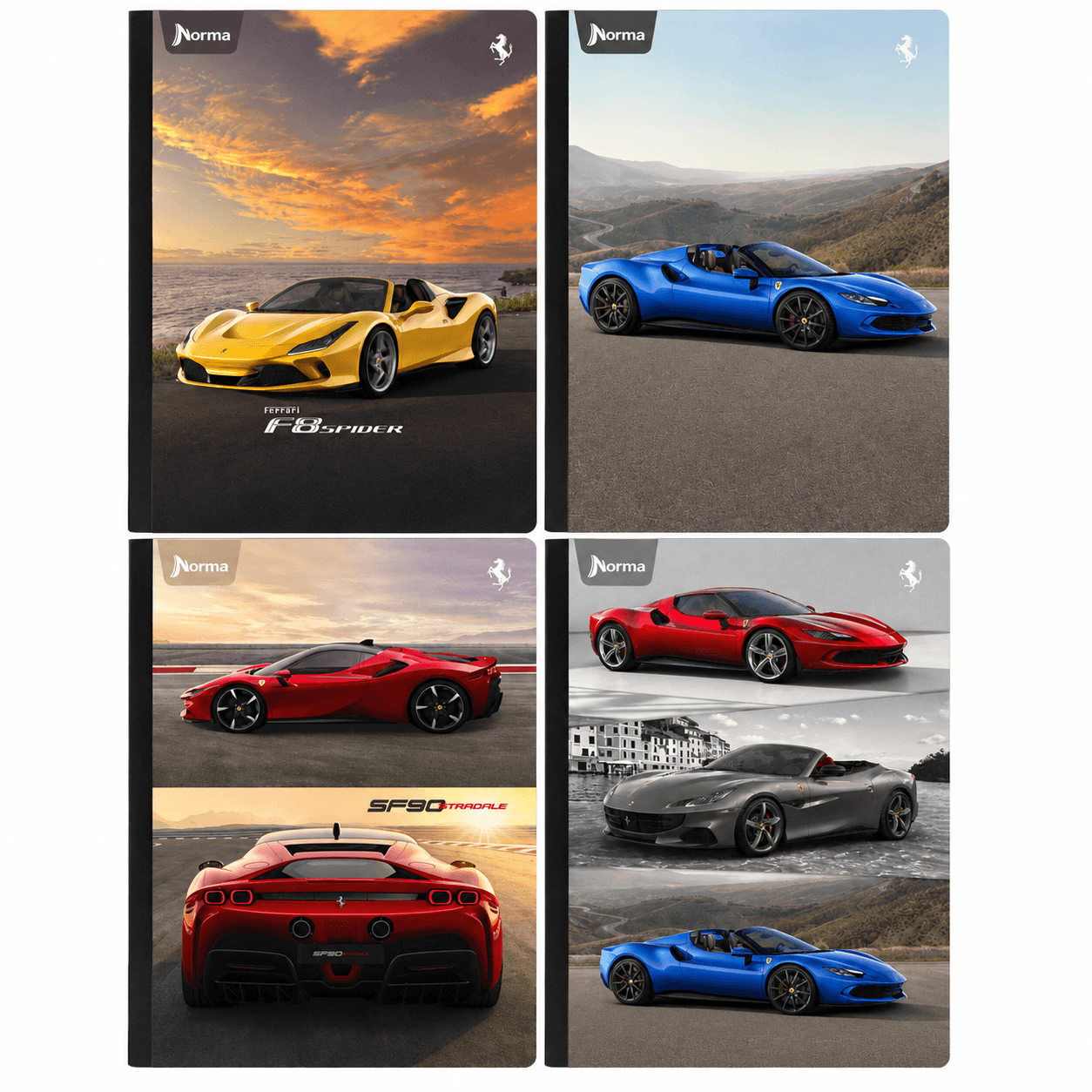 Notebook Large - Ferrari [200 pgs]