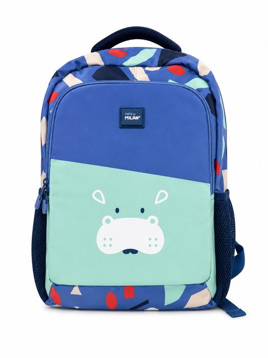 Backpack Large Animals Blue