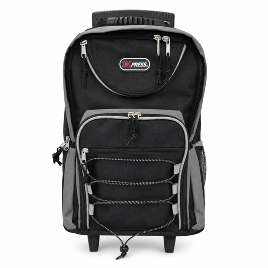 Rolling Backpack Black 20"