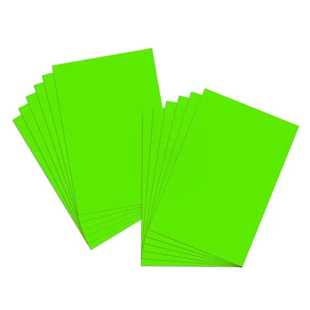Cartulina - Fluorescent Green 4 Ply 22” x 28” [EACH]