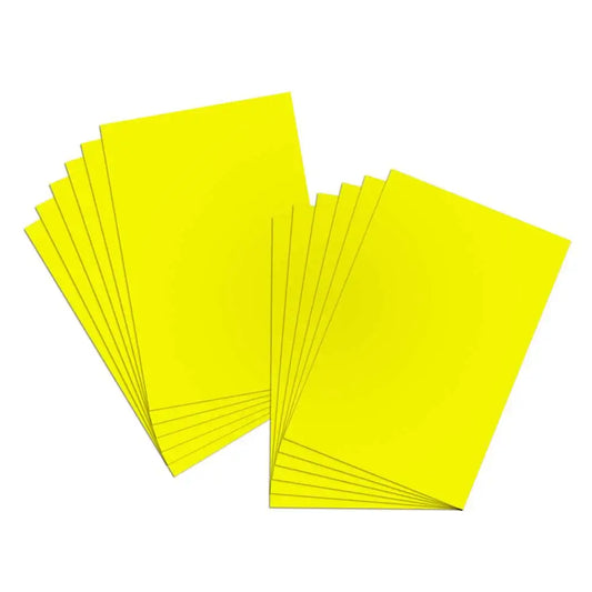 Cartulina - Fluorescent Yellow 4 Ply 22” x 28”