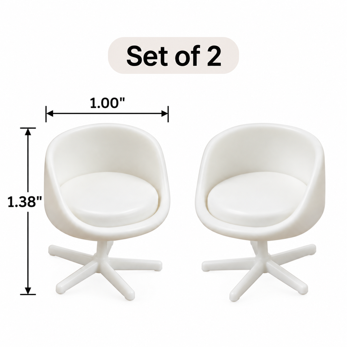 Miniature Plastic Chair [pk-2]