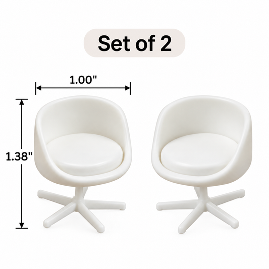 Miniature Plastic Chair [pk-2]