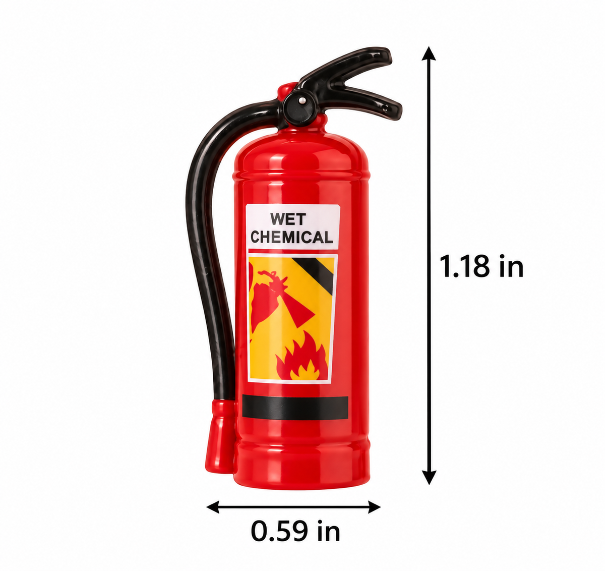 Miniatura Extintor para Maqueta