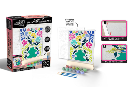 Paint by Numbers Flower