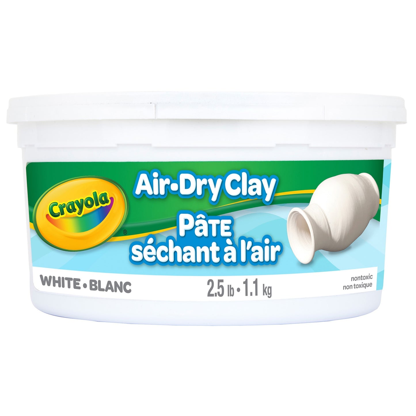 Air-Dry Clay White (2.5 lbs)
