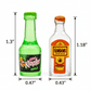 Mini Liquor Bottle [pk-5]