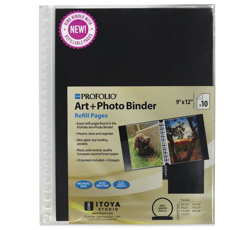 Refill Profolio 9x12"
