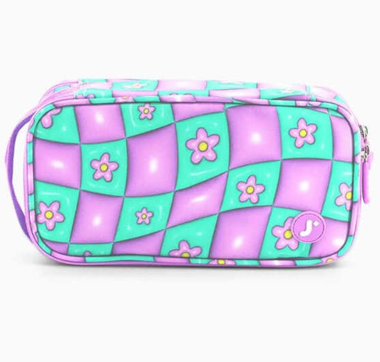 Pencil Case Puffy Flower